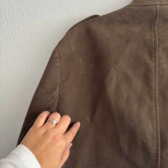 John Varvatos Olive Green 100% Cotton Double Breasted Military Long Coat - IT50 - Picture 10 of 11